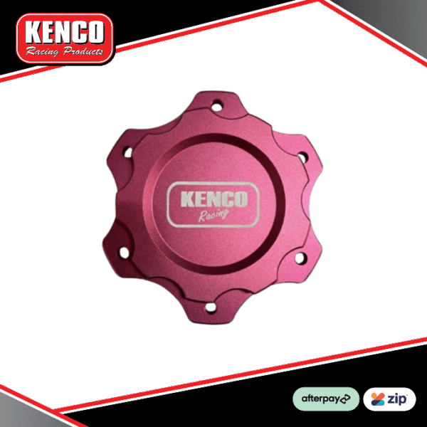 Kenco Screw-On Replacement Cap - Anodized Red - 6 Bolt