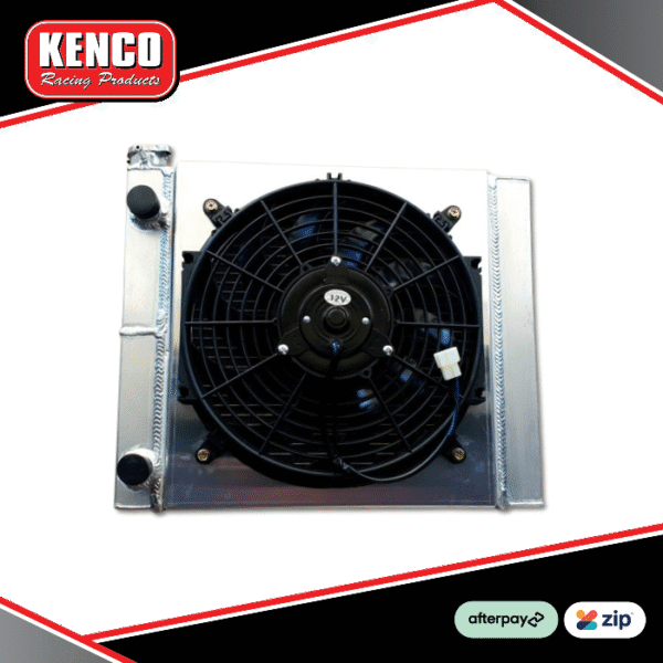 Kenco Modlite Double Pass Aluminium Radiator - CHROME