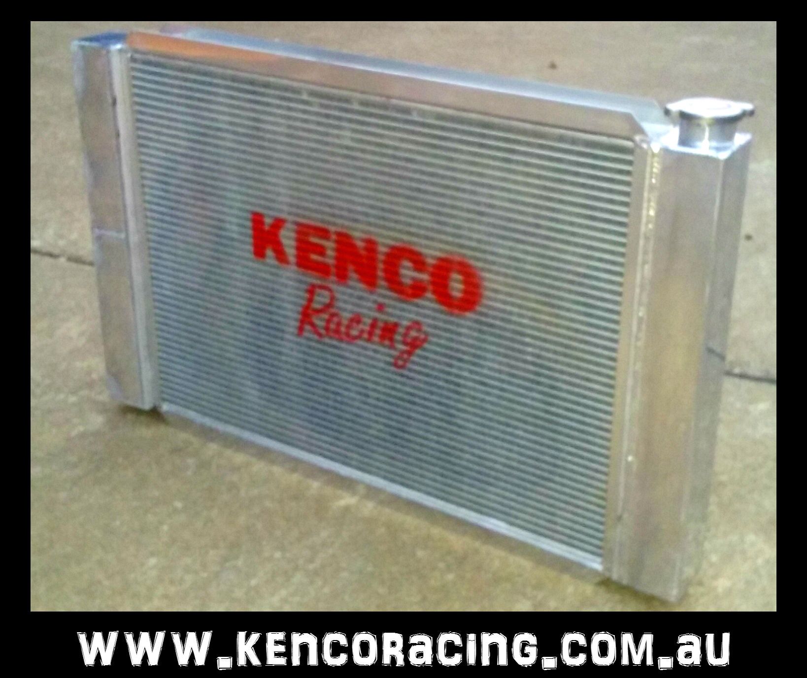 Kenco 26x19 Dual Double Pass Aluminium Radiator AMCA Universal 38mm Outlets | No Free Post - Image 2