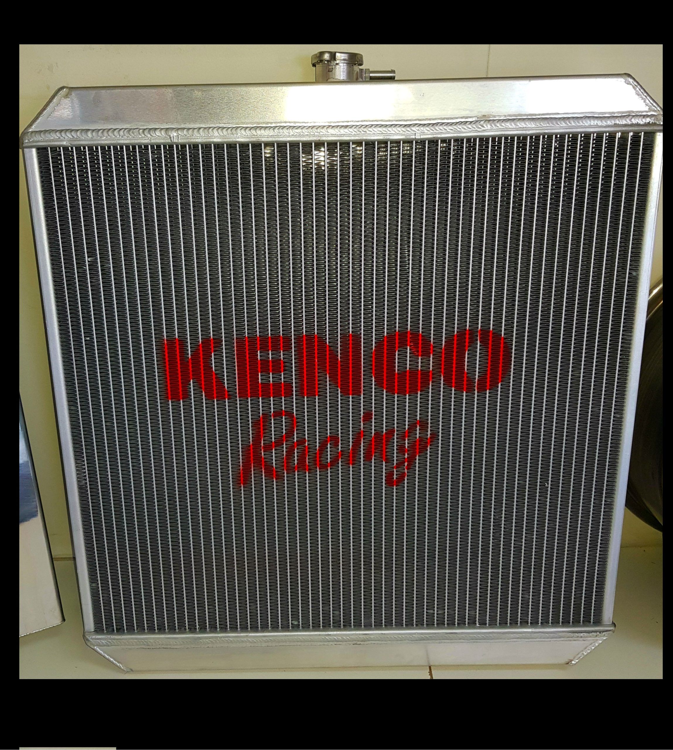 Kenco Wingless Sprintcar Radiator with Fan - Image 2