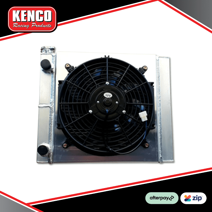 Kenco Modlite Double Pass Aluminium Radiator - CHROME