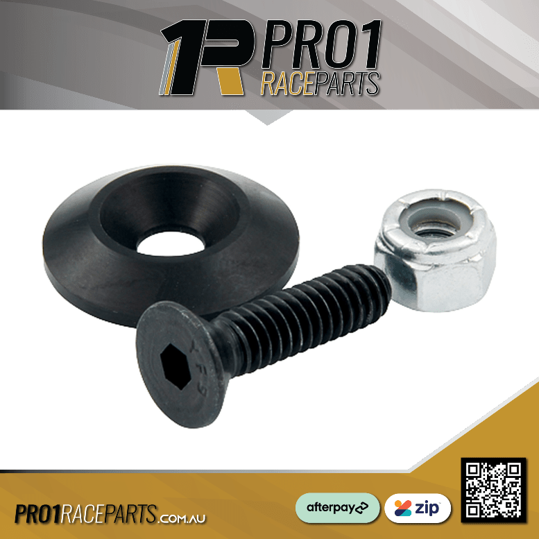 Pro1 Bumper Bolts Black Speedway