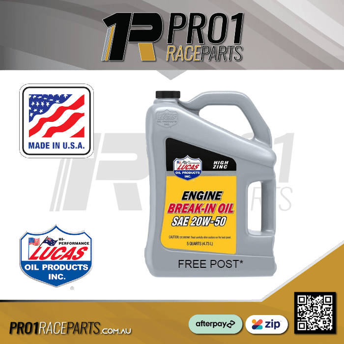 Pro1 Lucas Oils Break In 20w50 Grade Oil
