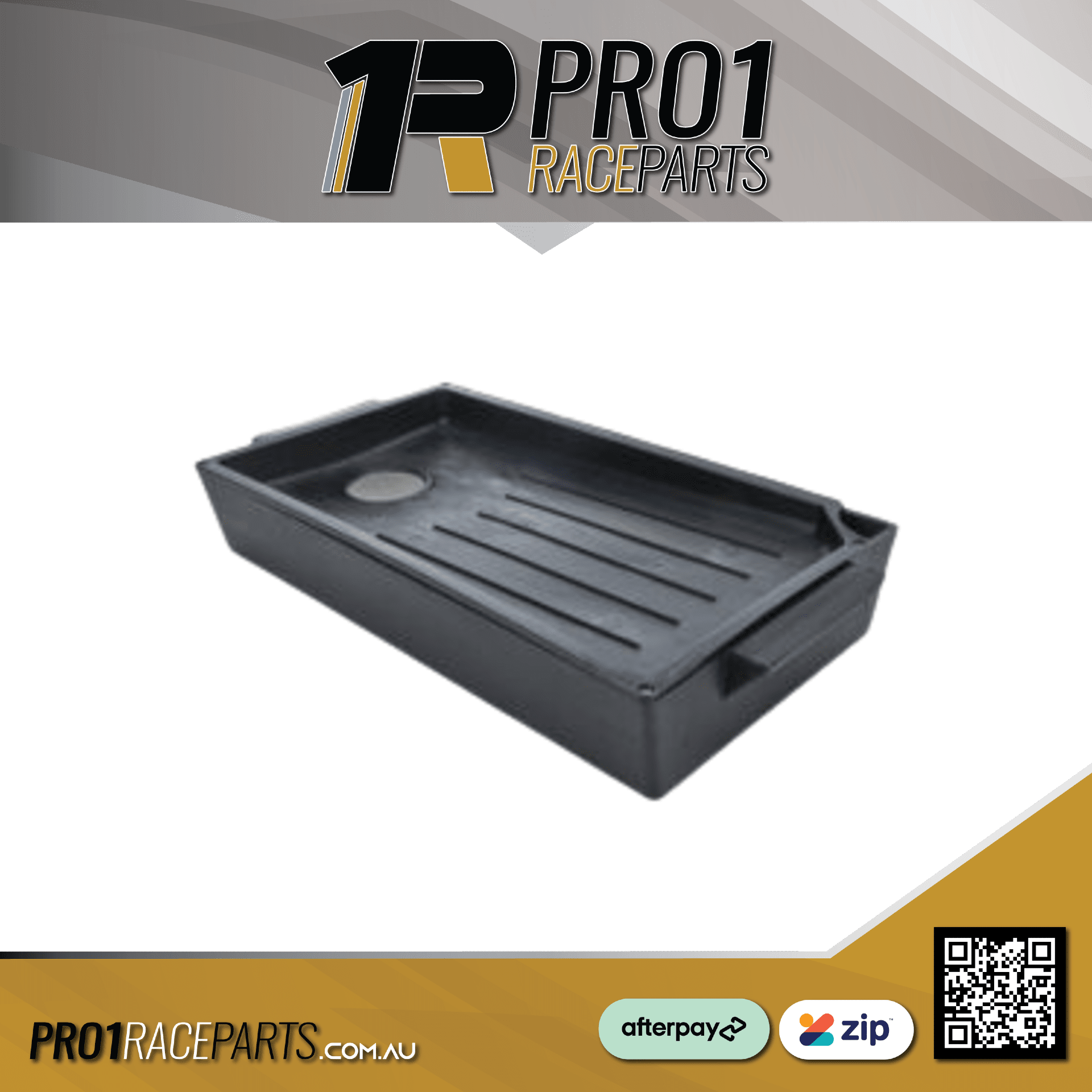 Quick Change Drain Pan Plastic 14in x 8in 4QT