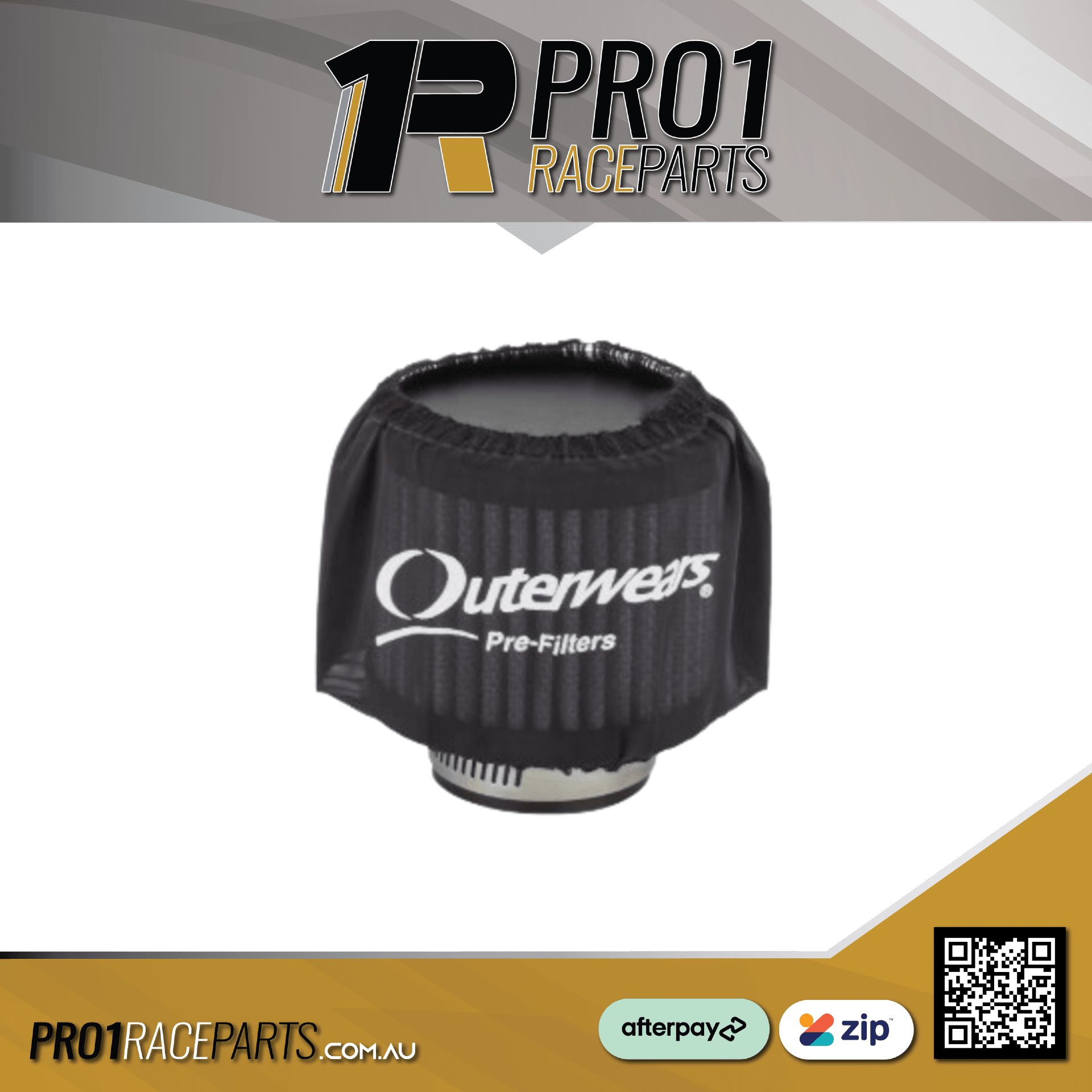 Outerwears 3in Non-Shielded Crank Breather Pre Filter