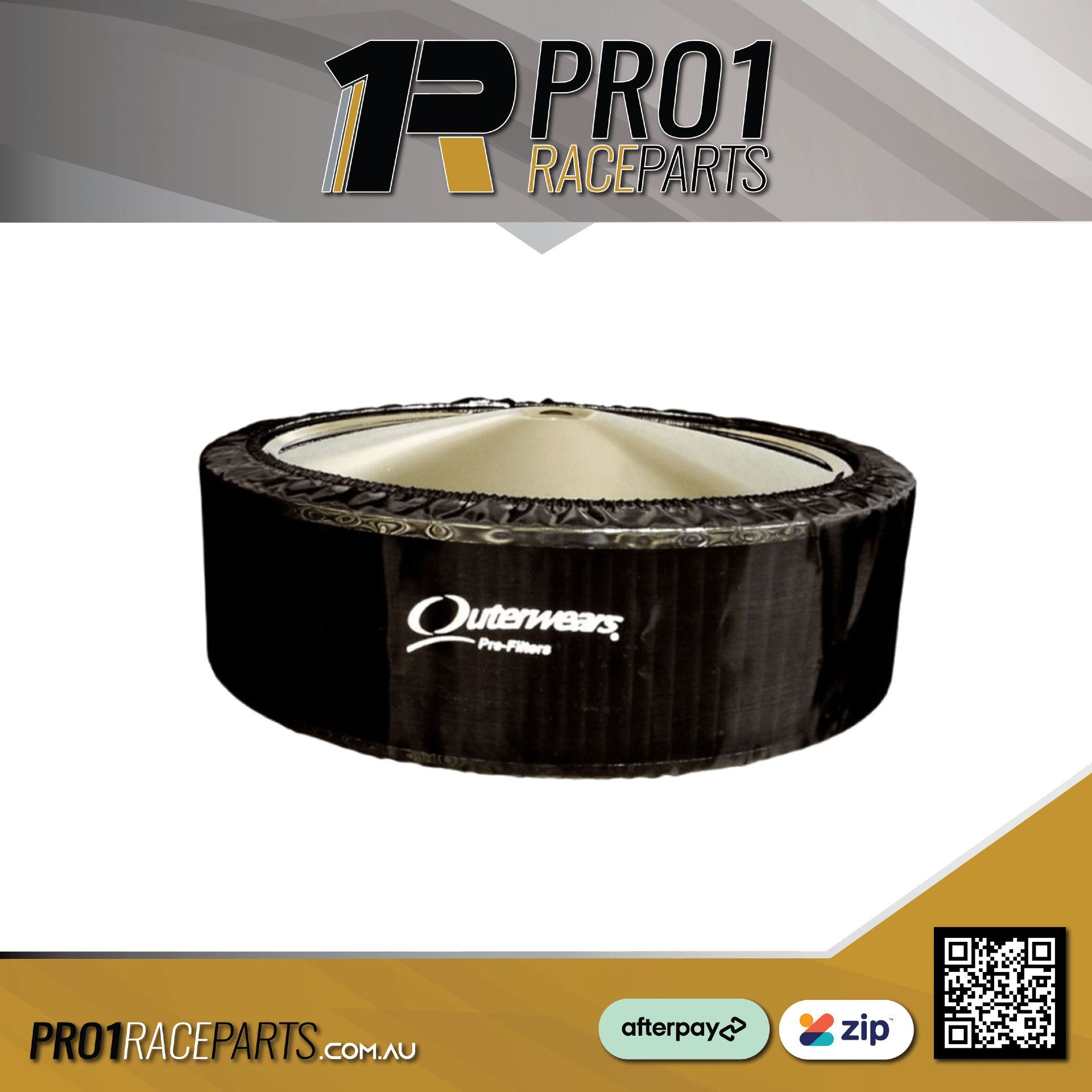 Outerwears Air Filter Pre-Filter Assembly - 14in x 4in