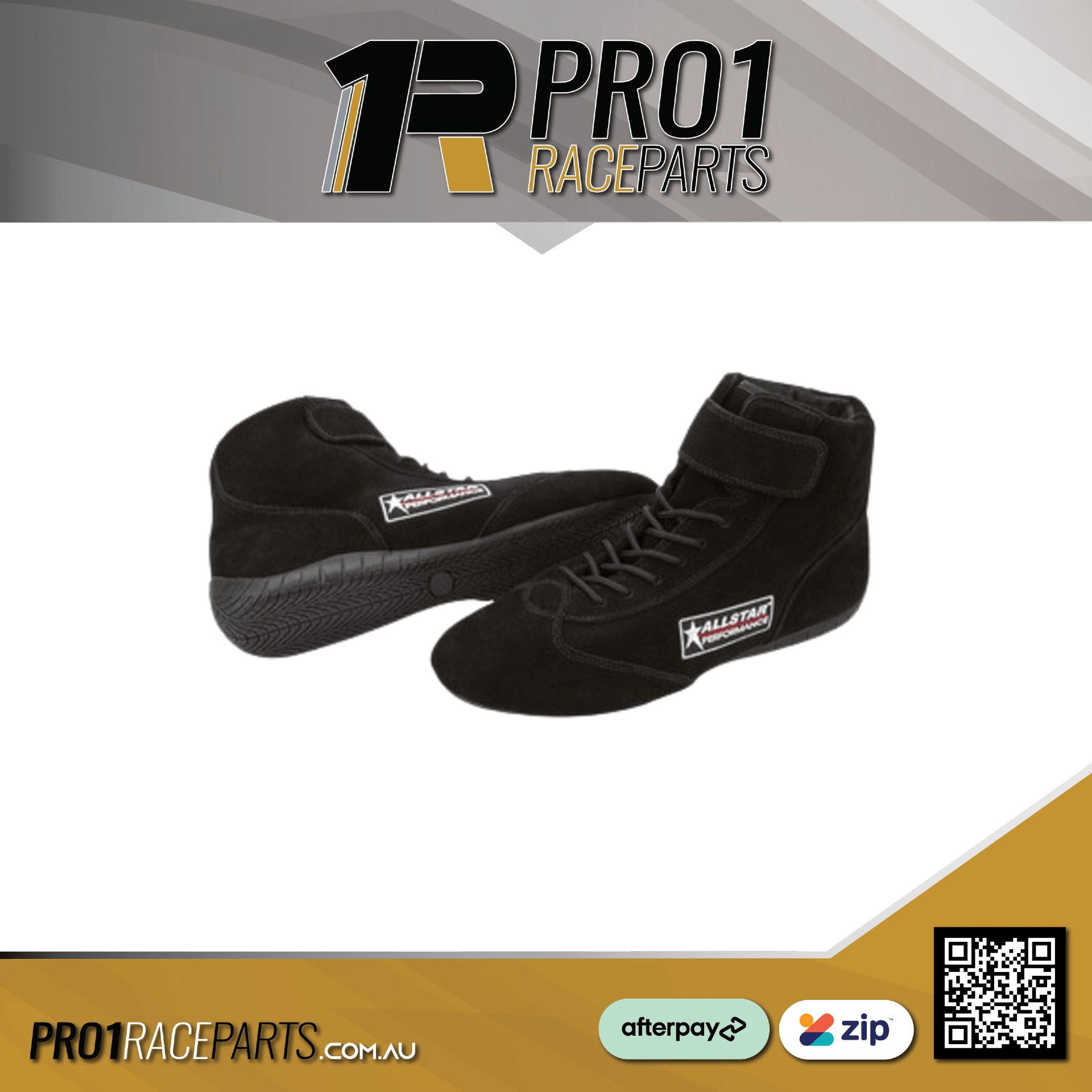 ALLSTAR Black Racing Boots