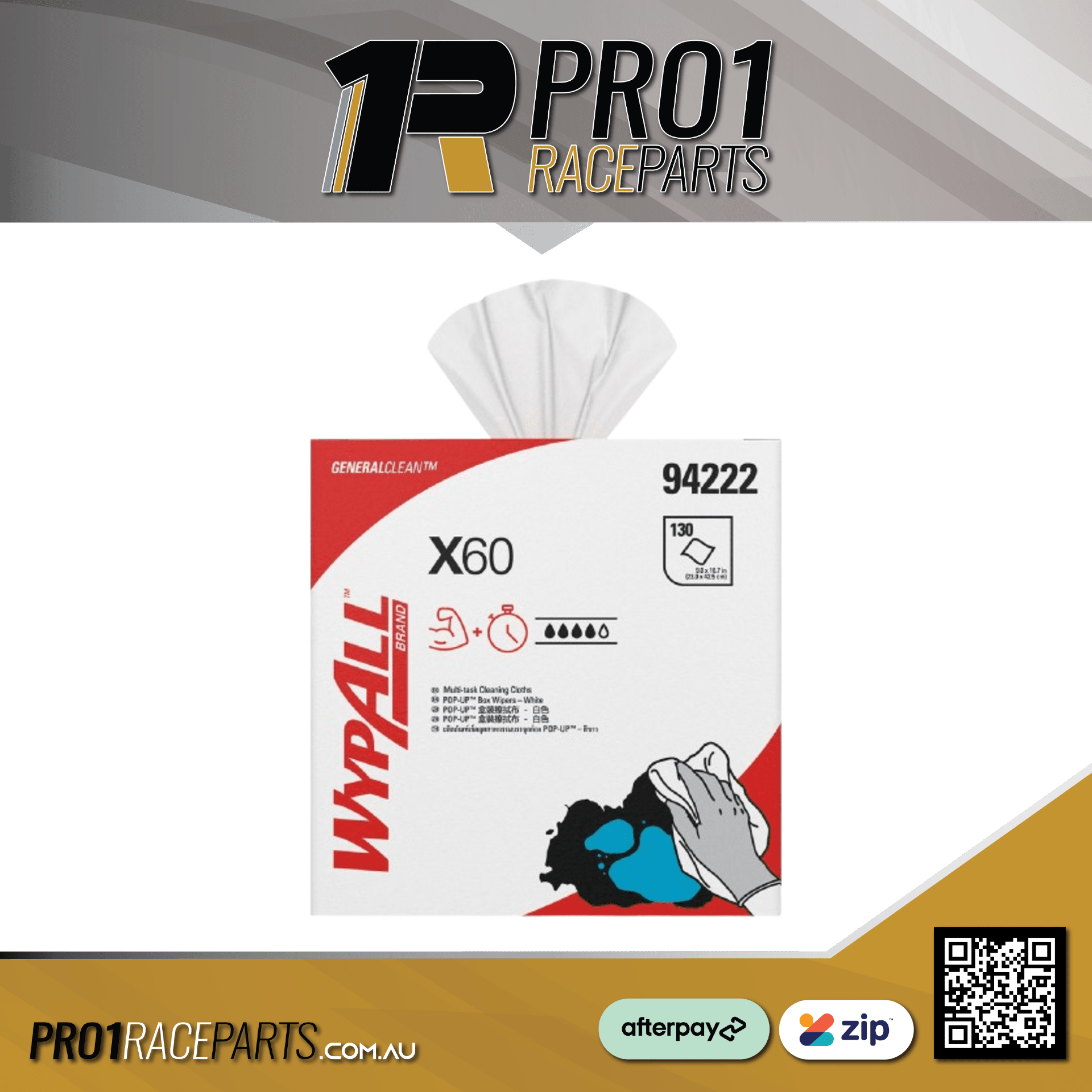 Wypall X60 MultiTask Cleaning Cloths