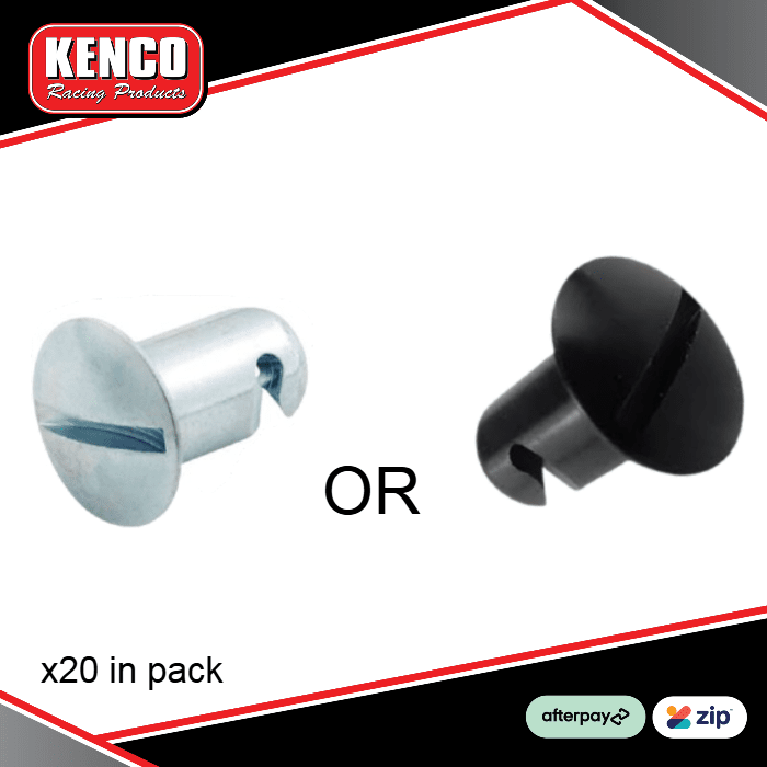 DZUS Quarter Turn - 20 Pack - Both