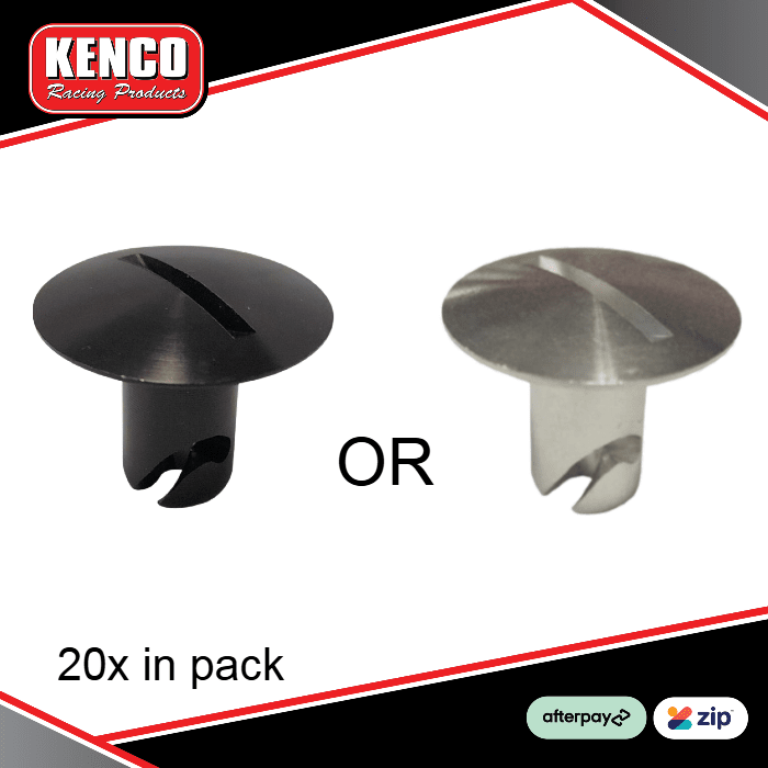 DZUS Quarter Turn - Oversized Head - 20 Pack - Both