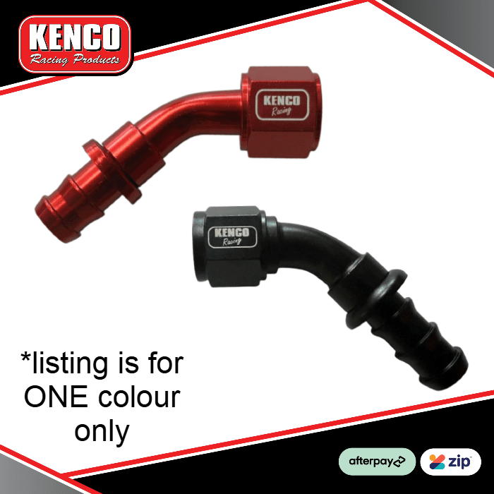 Kenco AN Push-Lock Fitting - 45 - BOTH