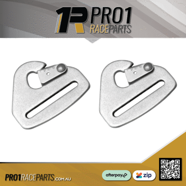 Pro1 5pt 2" Harness Seatbelt Clip Ins Quick Release