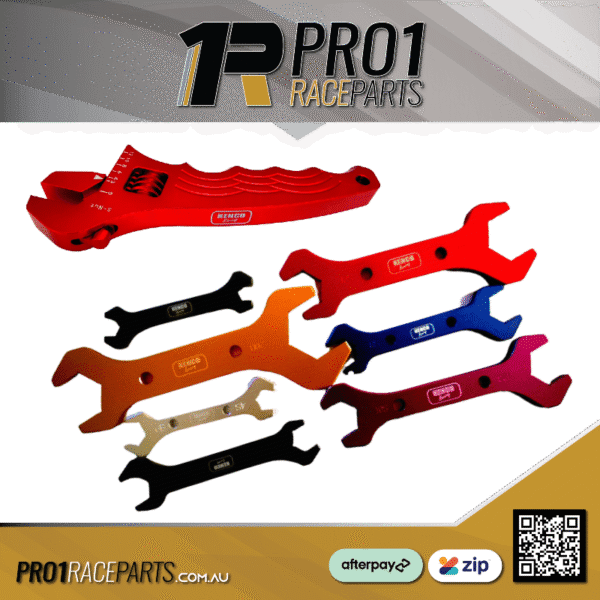 Kenco Dash AN Fitting Aluminium Spanner Set and Shifter Kit Kenco Dash AN Fitting Aluminium Spanner Set and Shifter Kit