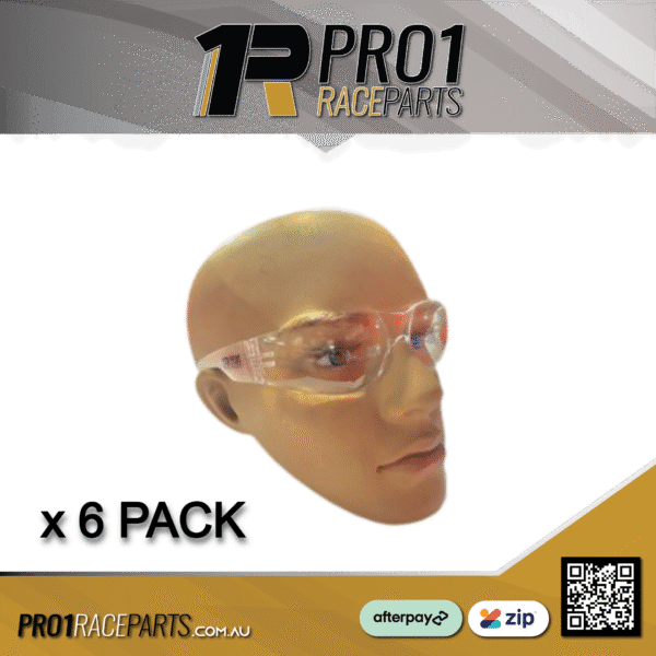 Pro1 Dirt Safety Glasses 6 Pack