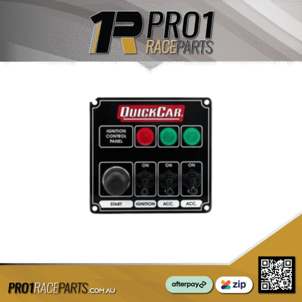 Quickcar Switch Panel - Black - Dash Mount - QRP50-825
