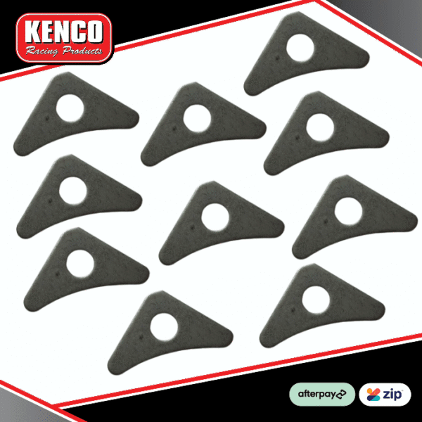 Kenco Racing Steel Weld-On Rollcage Gusset Plate - 10 Pack
