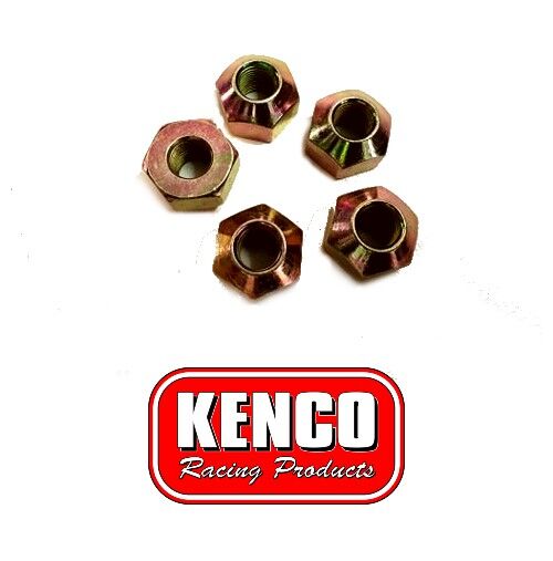 AMCA 1/2" Large Lug Nut 5 Pack