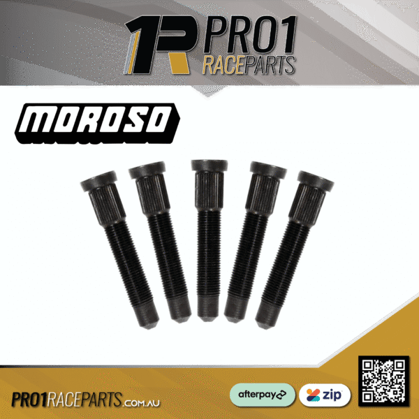 Moroso Race Wheel Studs - 1-2-20in Thread x 3in Long