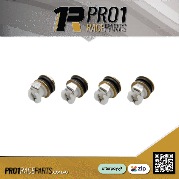 4 x Plastic Quick Disconnect Tire Pressure Relief Valves