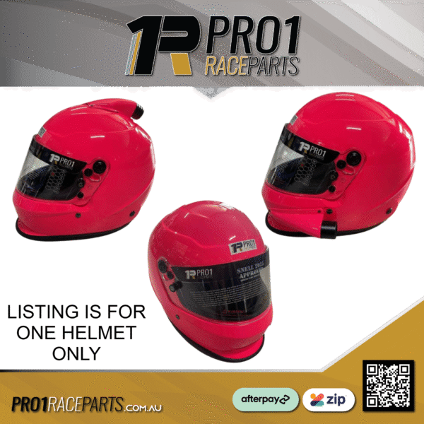 Pro1 SNELL 2025 Helmet - Hot Pink - ALL