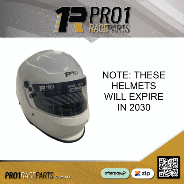 SNELL 2020 Helmet - White https://pro1raceparts.com.au/product/pro1-snell-2025-helmet-white/