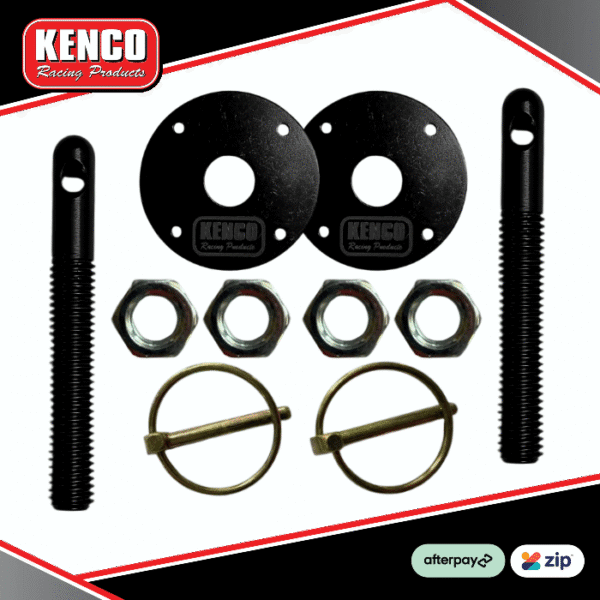 Kenco Bonnet Pins and Washers Kit - Black