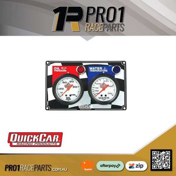 Pro1 QuickCar 2 Gauge Water, Oil