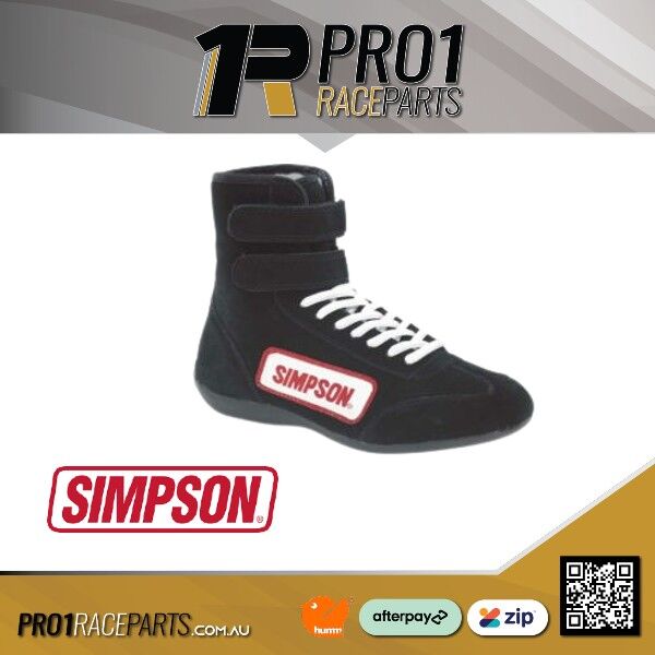 Pro1 Simpson Race Boots Black Pro1 Simpson Race Boots Black