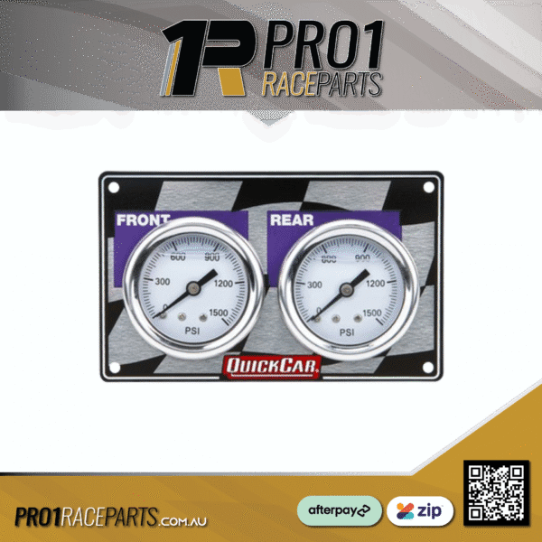 Quickcar Brake Bias Dual Gauge - 0-1000 PSI Quickcar Brake Bias Dual Gauge | 0-1000 PSI