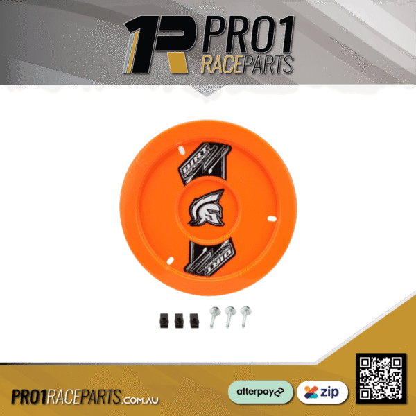 Dirt Defender Fluro Orange Plastic Mud Cover - 15in Universal Kit