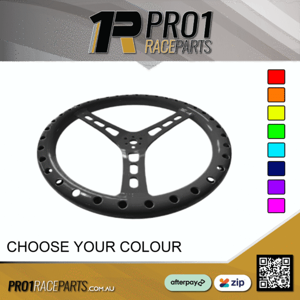 Kenco Racing 15in Lightweight Steering Wheel - Coloured