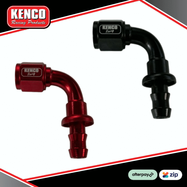 Kenco Racing AN 90 Degree Pushlock Fitting