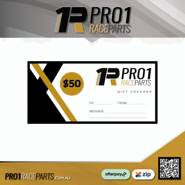 Pro1 Raceparts Voucher - $50