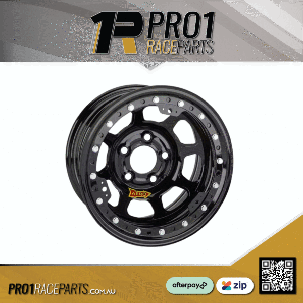 Aero 53-Series Beadlock Steel Race Wheels - 15in x 8in - 4in Backspace