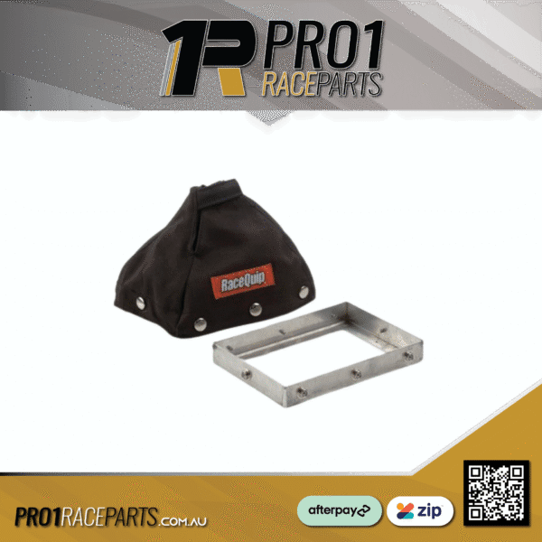 Racequip Gearshift Shifter Boot with Mounting Base Plate - 6 Inch Racequip Gearshift Shifter Boot with Mounting Base Plate - 6 Inch