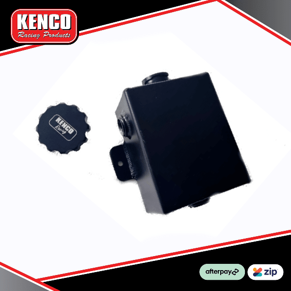 Kenco Radiator Coolant Over Flow Tank Aluminium Black Kenco Radiator Coolant Over Flow Tank Aluminium Black