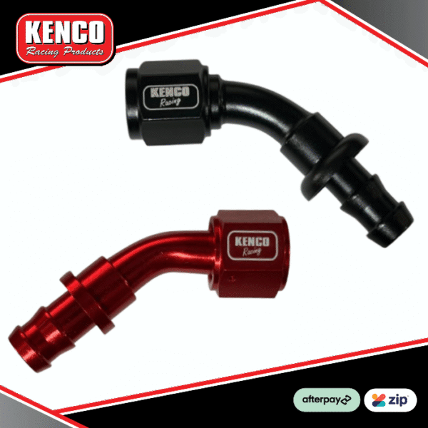 Kenco Racing AN 45 Degree Pushlock Fitting